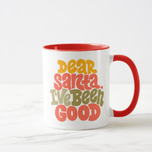 Taza Querido Santa, he sido un buen diseño