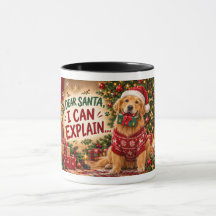 QUERIDO SANTA, PUEDO EXPLICAR ..... Golden Retriev