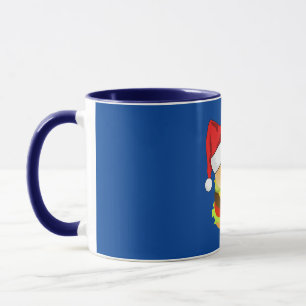 Taza Quesos hamburguesas Hamburger Santa Hat Mateo Navi