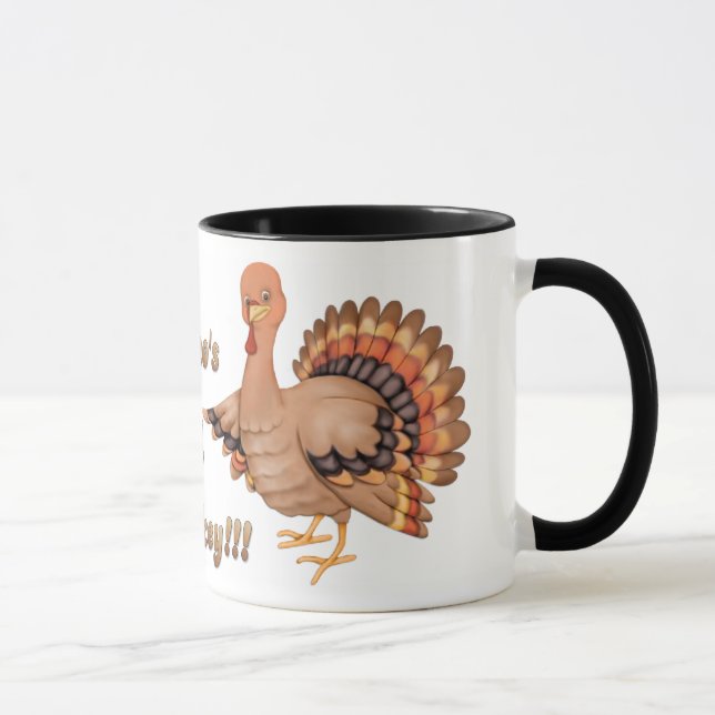 Taza Quién es una Turquía (Derecha)