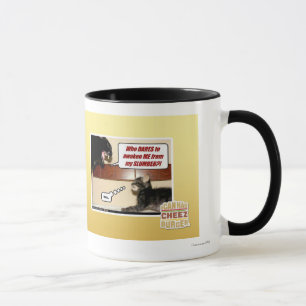 Taza ¿Quién se atreve me despierta?