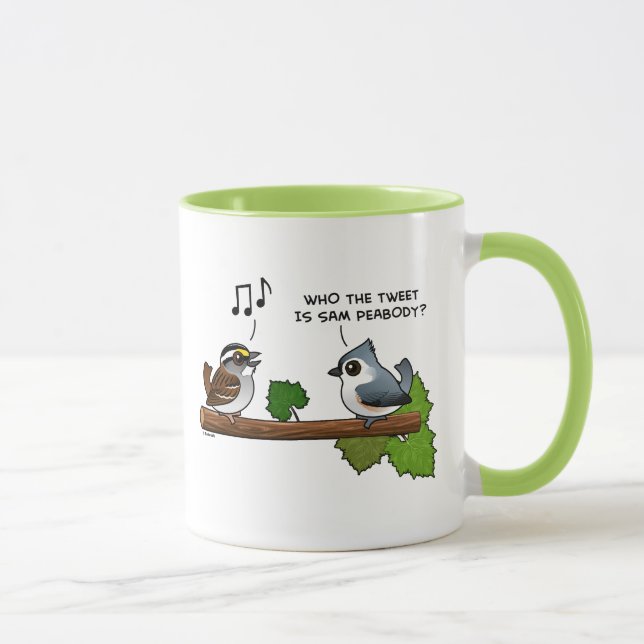 Taza ¿Quién tuitea? (Derecha)