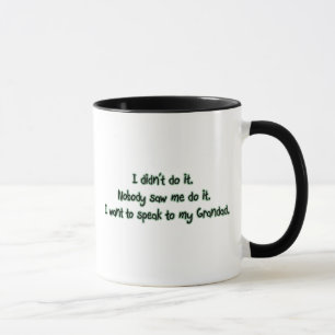 Taza Quiera hablar al Grandad