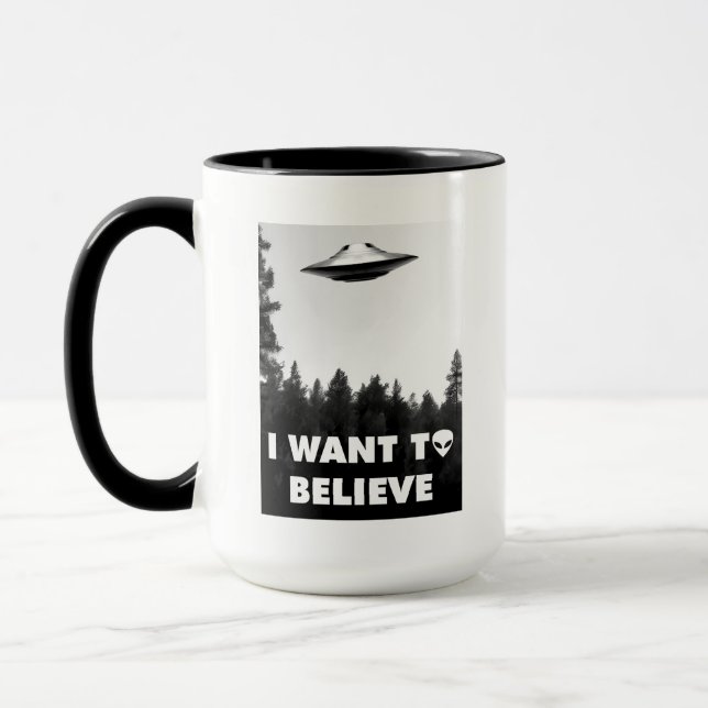 Taza Quiero creer (Izquierda)