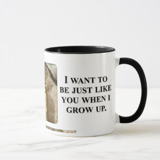 Taza Quiero ser como tú cuando crezca