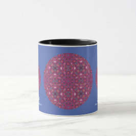 Taza Quinto arte caleidoscopio del volumen nueve