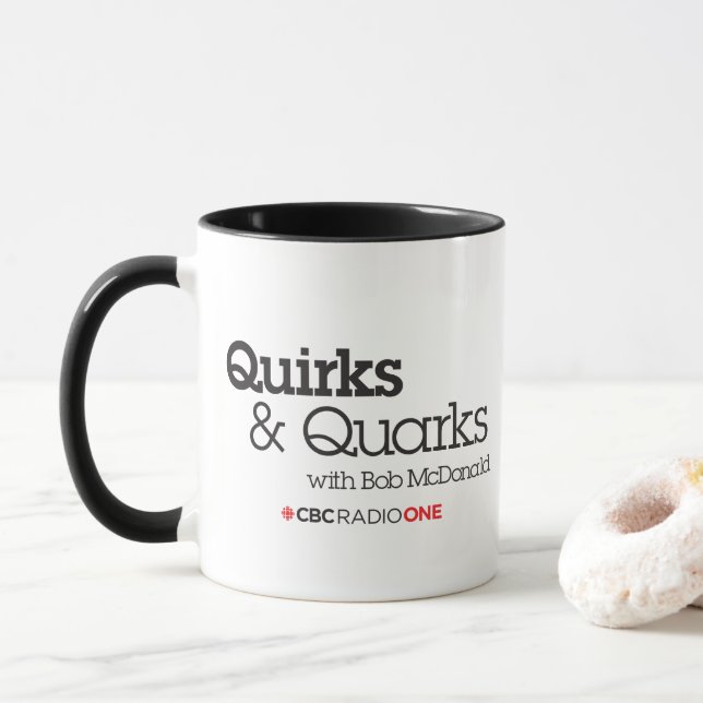 Taza Quirks y cuartos de CBC (Con donut)