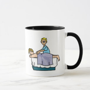 Taza Quiropráctico masculino o mug masseuse