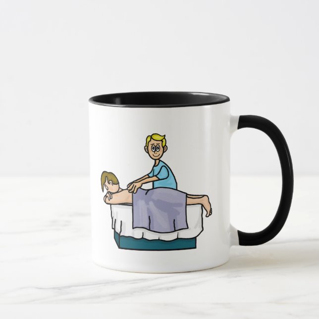 Taza Quiropráctico masculino o mug masseuse (Derecha)
