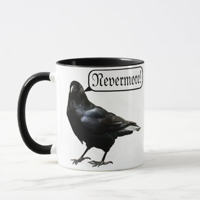 Taza Quoth the Raven, Nevermore Mug (Izquierda)