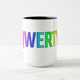 TAZA QWERTY