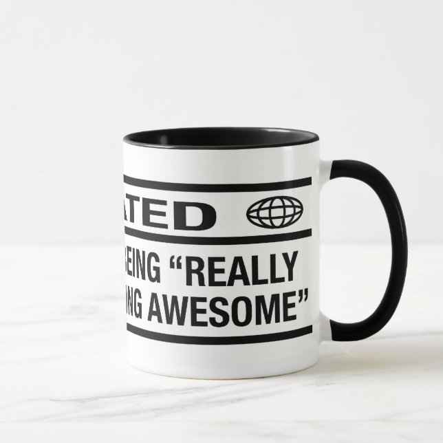 Taza R clasificado para ser impresionante (Derecha)