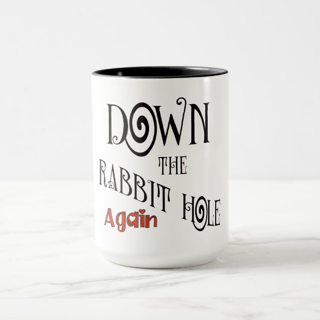 Taza Rabbit Hole (Centro)