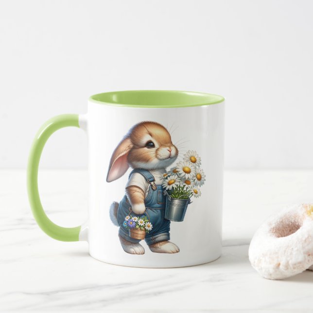 Taza Rabbit Mug (Con donut)