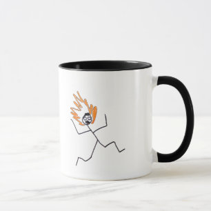 Taza Rabia del palillo