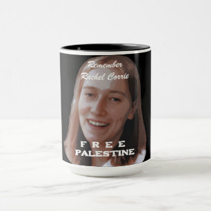 Taza Rachel Corrie Free Palestine