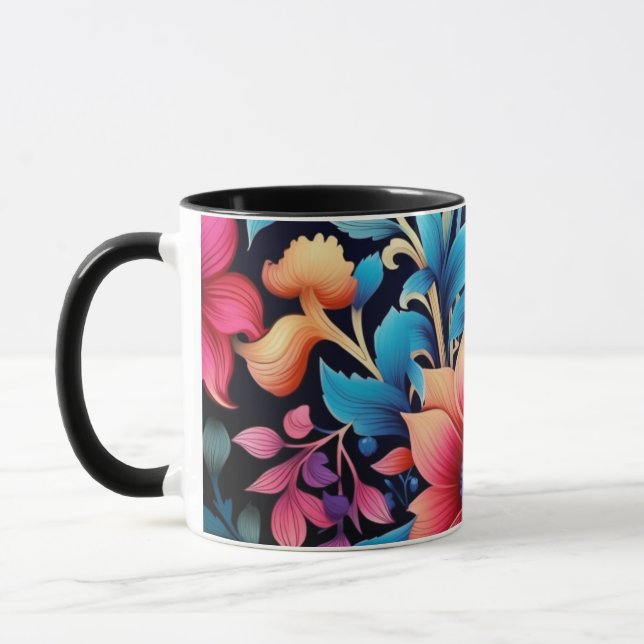 Taza Radiación floral floreciente (Izquierda)