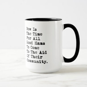 Taza Radio Ham Escribir Mug Texto