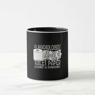 Taza Radiología de papel higiénico radiólogo de rayos X