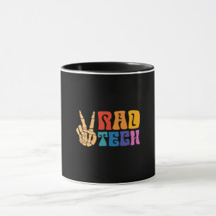 Taza Radiología Rad Tech Radiólogo Técnico Xray