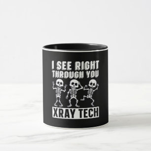 Taza Radiólogo que veo justo a través de tu tecnología