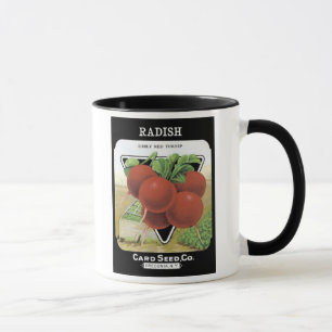 Taza Radish Red Turnip Card Seed Co