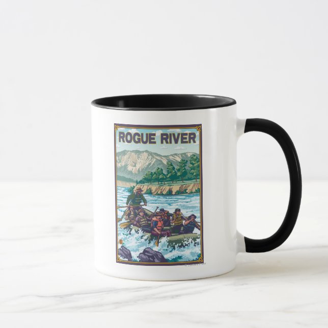 Taza Rafting White Water - Río Rogue, Oregón (Derecha)