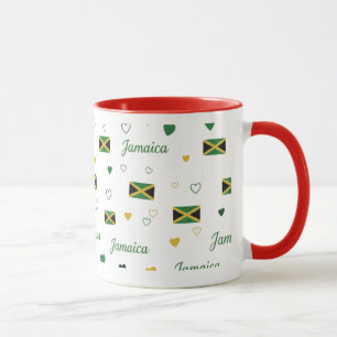Taza Raíces de Jamaica   Bandera del Caribe