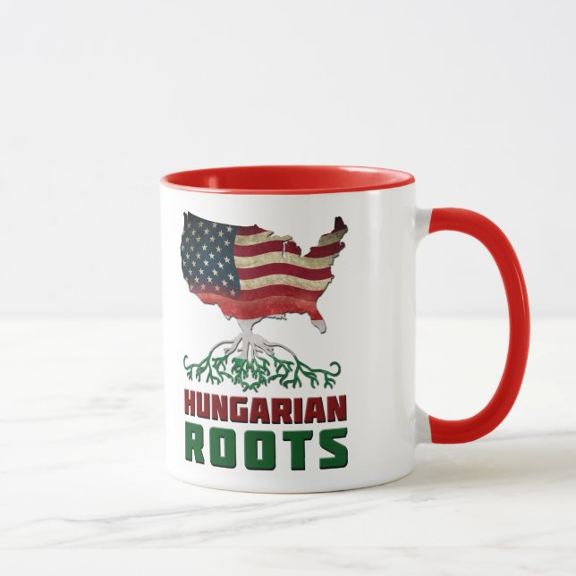 Taza Raíces húngaras estadounidenses (Derecha)