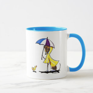 Taza Rainbow de Italia Greyhound