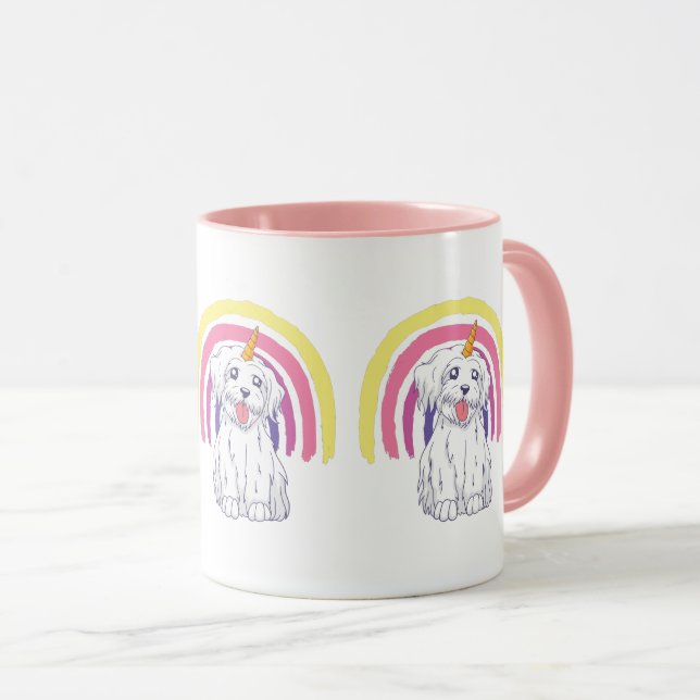 Taza Rainbow Dogicorn (Anverso derecho)