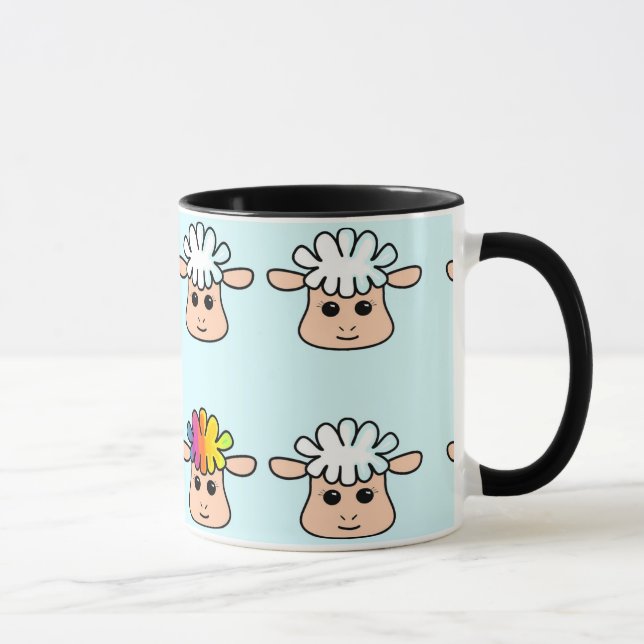 Taza rainbow sheep (Derecha)