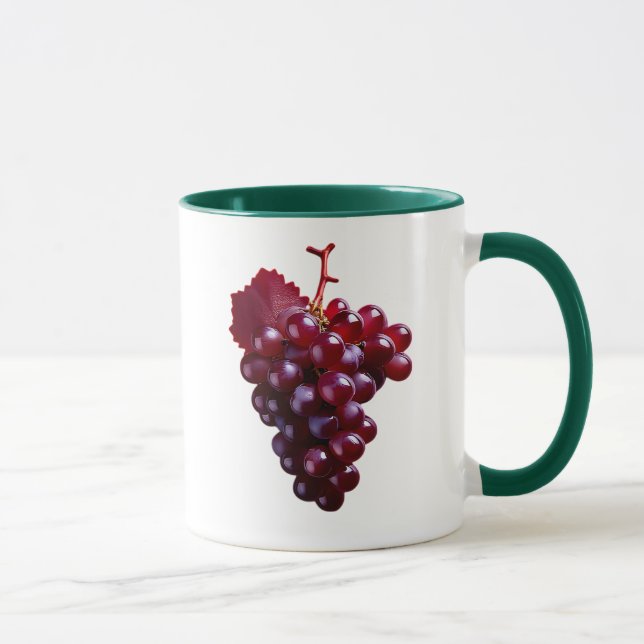 Taza Raisin rouge réaliste (Derecha)