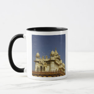 Taza Rajasthan, India Una mujer de pie en un antiguo
