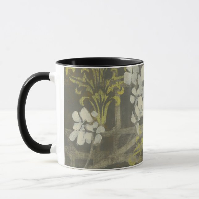 Taza Rama de floración con patrón I (Izquierda)
