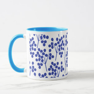 Taza Rama y hojas 4