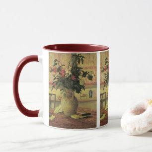 Taza Ramo de flores en la ventana por Maxine Maufra