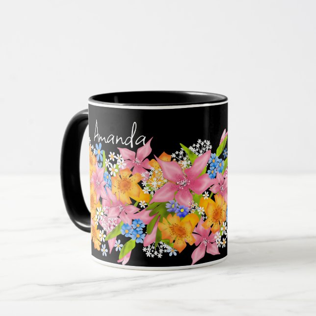 Taza Ramo de primavera (Anverso izquierdo)