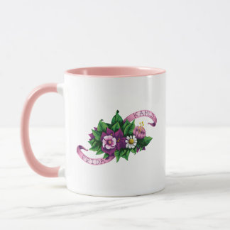 Taza Ramo floral púrpura de Frida Kahlo el |