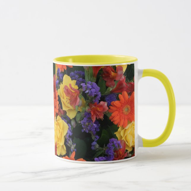 Taza Ramo subió Gerbera (Derecha)