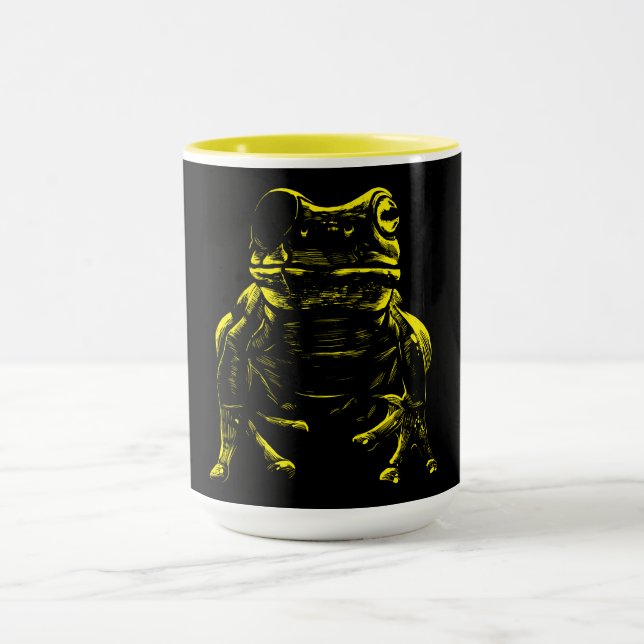 Taza Rana Amarilla de Árbol (Centro)