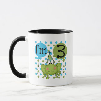 Taza Rana azul Tercer camisas de cumpleaños y regalos