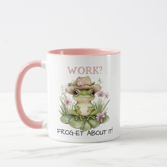 Taza Rana de algodón de texto personalizado en Gorra de (Izquierda)