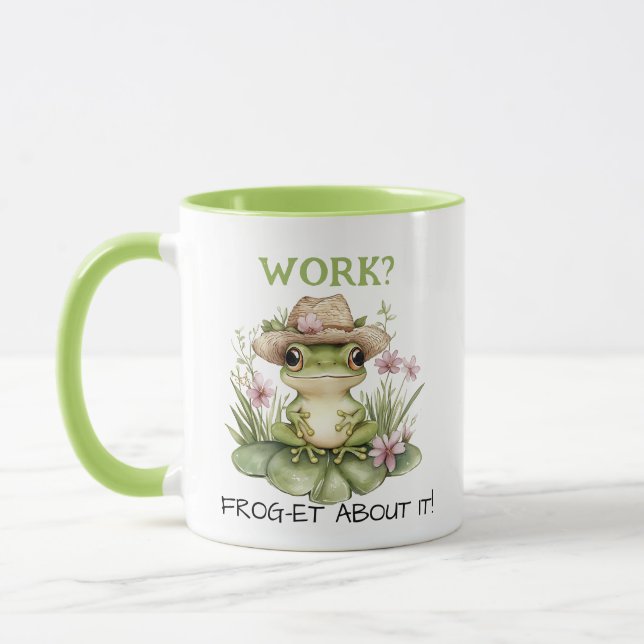 Taza Rana de algodón de texto personalizado en Gorra de (Izquierda)