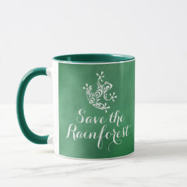 Taza Rana dulce salva la selva tropical