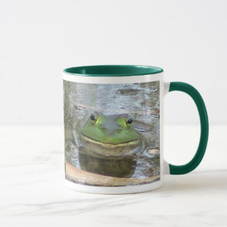 Taza Rana mugidora sonriente