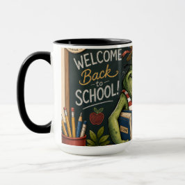 Taza Rana PNG de vuelta a la escuela, decoración de aul