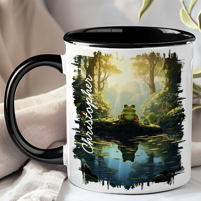 Taza Rana por reflexión de corrientes forestales (Subido por el creador)