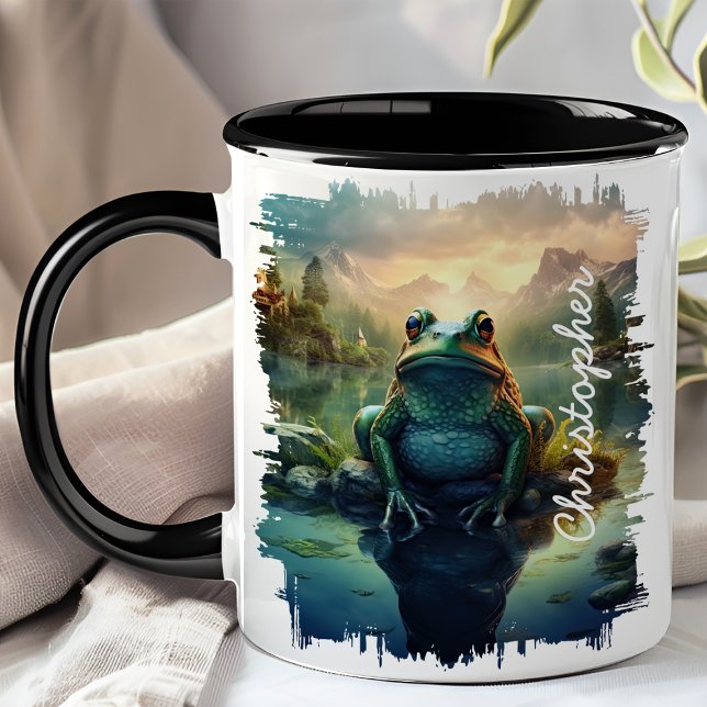 Taza Rana por reflexión sobre los lagos de montaña (Subido por el creador)