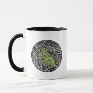 Taza Rana verde